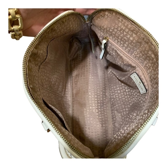 Kate Spade Newbury Lane Caning White Bag - Picture 11 of 16